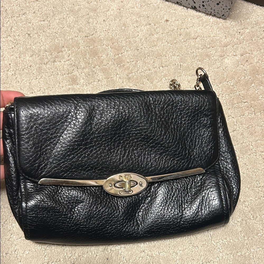Coach leather crossbody